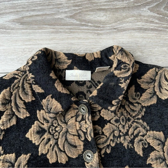 Vintage Studio  Works Floral Tapestry Jacket - Picture 5 of 14